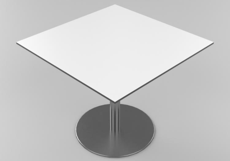3D Tisch - Holztisch quadratisch - Casala - Centre - 6220 -...