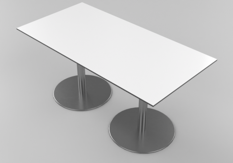 Mesas 3D - Mesa de madera rectangular - Casala - Centre -...