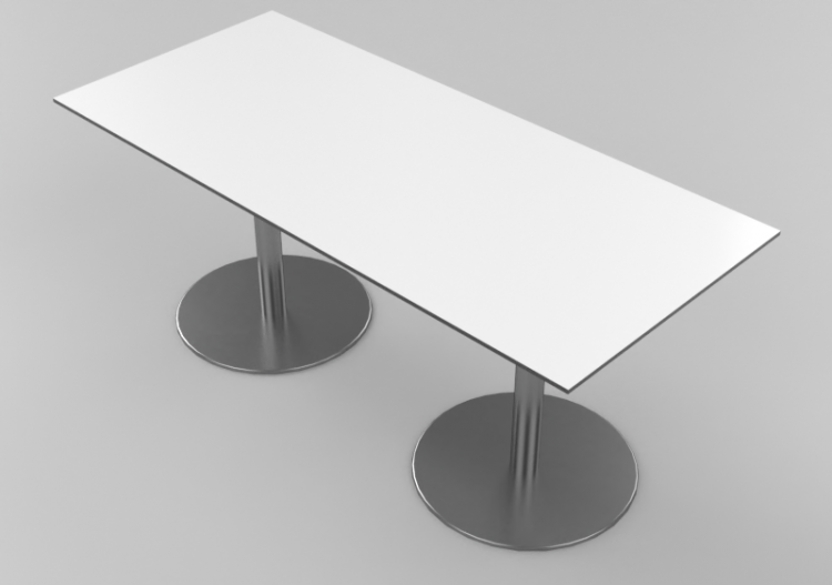 3D Tisch - Holztisch rechteckig - Casala - Centre - 6220 -...