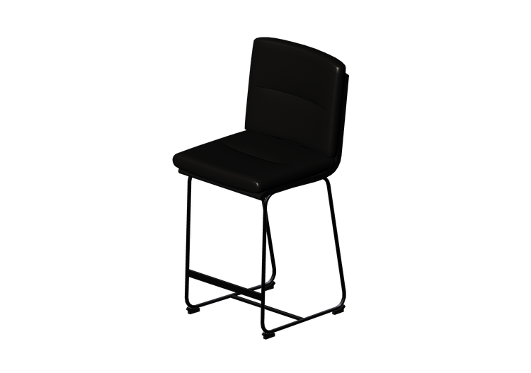 Sillas 3D - Silla para bar de cuero - Kare - Ginny - 87734... Sillas 3D - Silla para bar de cuero - Kare - Ginny - 87734...