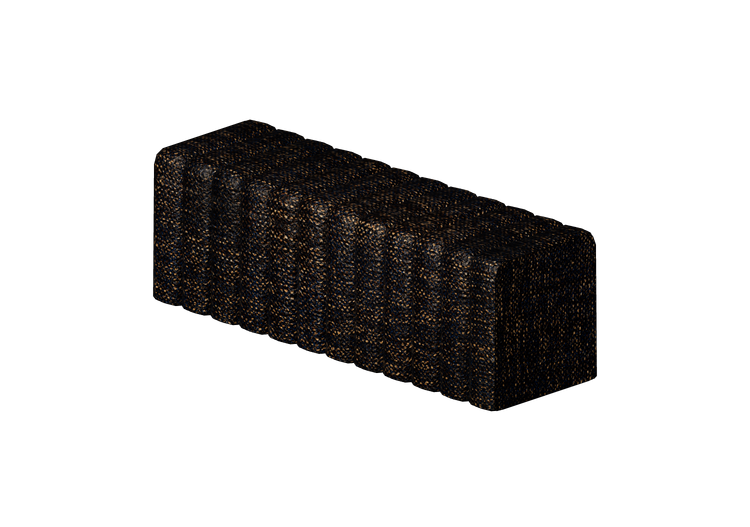 Sofás 3D - Banco em tecido - Kare - Slice - 87706 - Kare Sofás 3D - Banco em tecido - Kare - Slice - 87706 - Kare