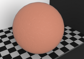 Texturen Vermiplaster - Beigerot