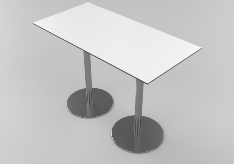 Tables 3D - Table en bois rectangulaire - Casala - Centre -...