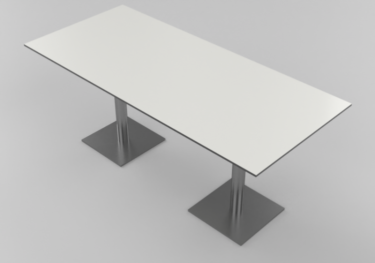 3D Tables - Rectangular wood table - Casala - Centre - 6230...