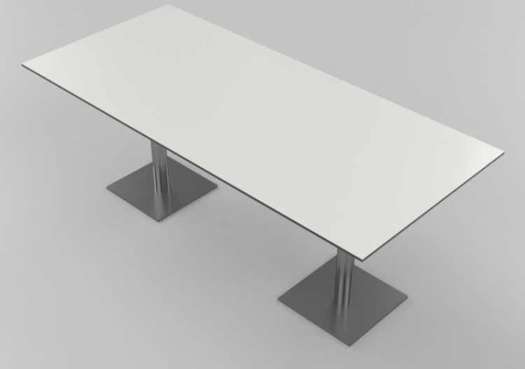 3D Tables - Rectangular wood table - Casala - Centre - 6230...