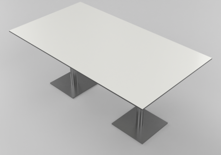 Tables 3D - Table en bois rectangulaire - Casala - Centre -...