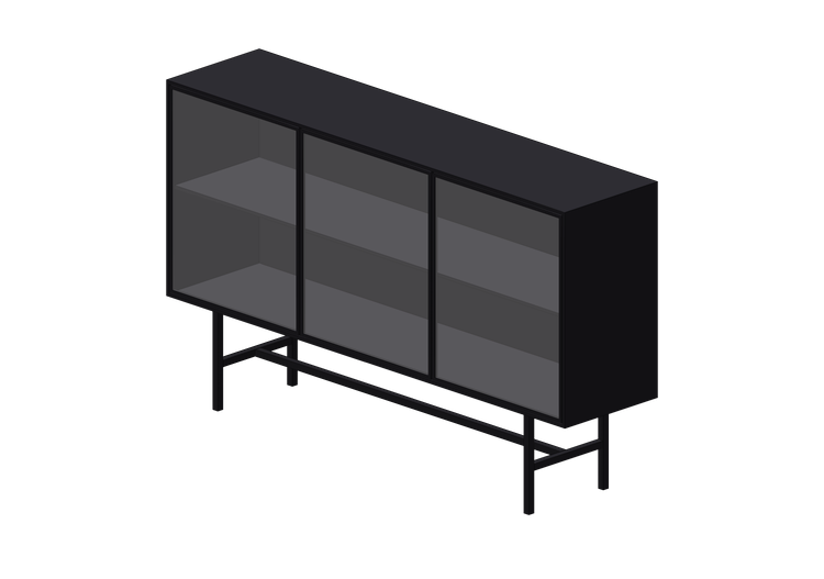 3D Furniture - Metal sideboard - Kare - San Diego - 87876 -... 3D Furniture - Metal sideboard - Kare - San Diego - 87876 -...