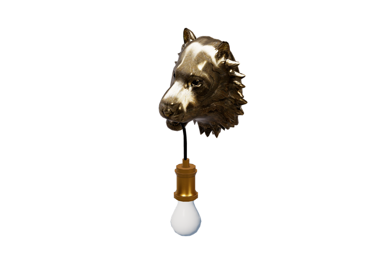 3D Wandlampe - Wandlampe - Kare - Tiger - 52710 - Kare 3D Wandlampe - Wandlampe - Kare - Tiger - 52710 - Kare