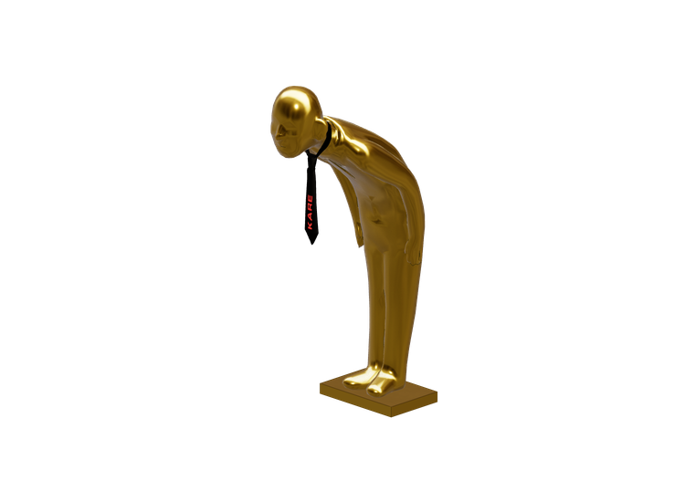 3D Sculptures - Metal statue - Kare - 51719 - Kare 3D Sculptures - Metal statue - Kare - 51719 - Kare