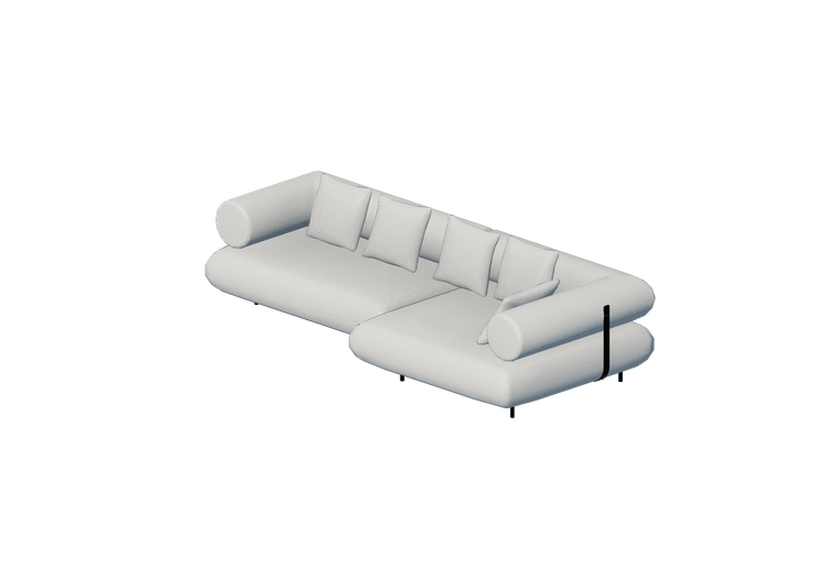 Chairs and Sofas 3D - Fabric sofa - Kare - Splendido -... Chairs and Sofas 3D - Fabric sofa - Kare - Splendido -...