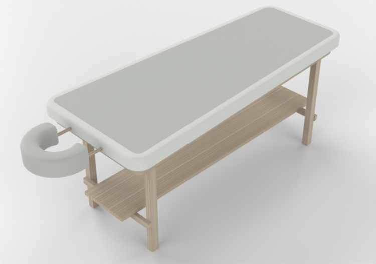 3D Modelle - Massageliege - ACCA software