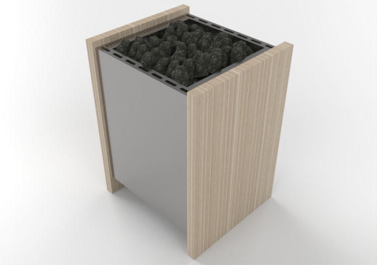 3D Modelle - Elektrischer Steinwärmer - ACCA software