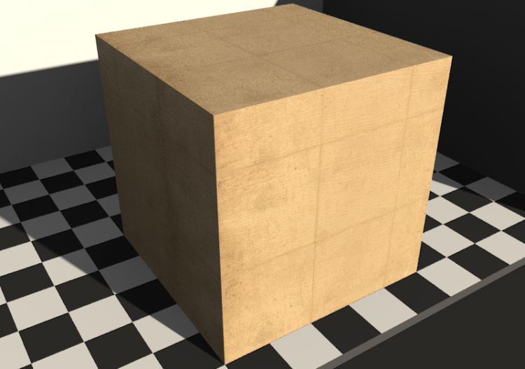 Texture bois - Wooden Panel - ACCA software