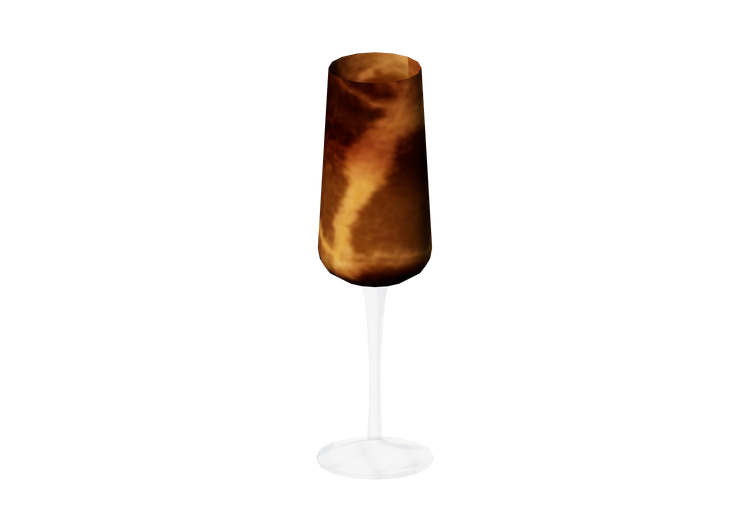 Louças e talheres 3D - Copo de vidro - Kare - Caramelo -... Louças e talheres 3D - Copo de vidro - Kare - Caramelo -...