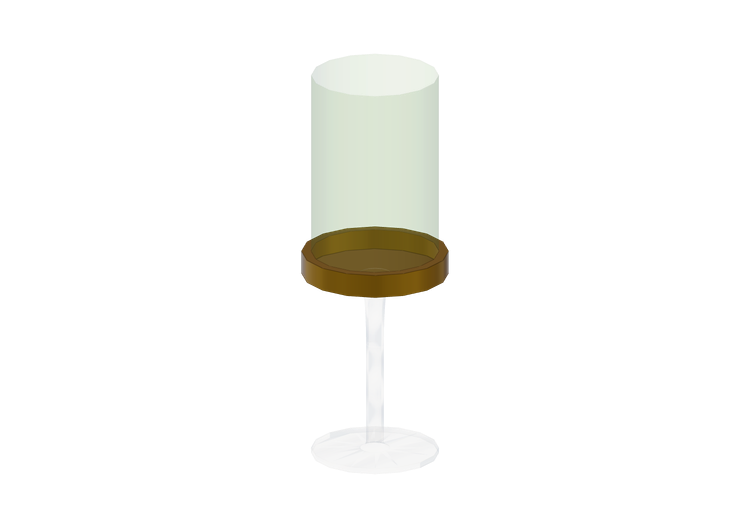 Vajillas y cubiertos 3D - Vaso de vidrio - Kare - Innocent... Vajillas y cubiertos 3D - Vaso de vidrio - Kare - Innocent...