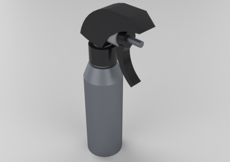 Accesorios 3D - Spray pulverizador - ACCA software