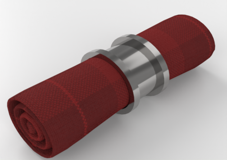 Accesorios 3D - Servilleta - ACCA software