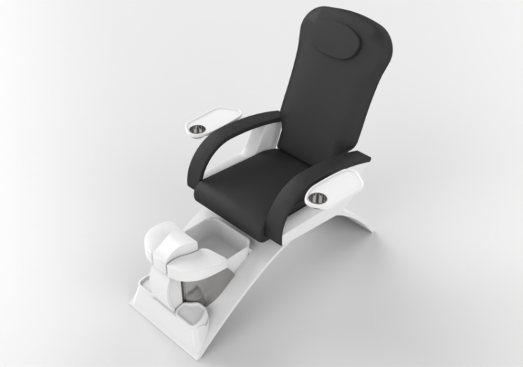 Modelos 3D - Poltrona pedicura - ACCA software