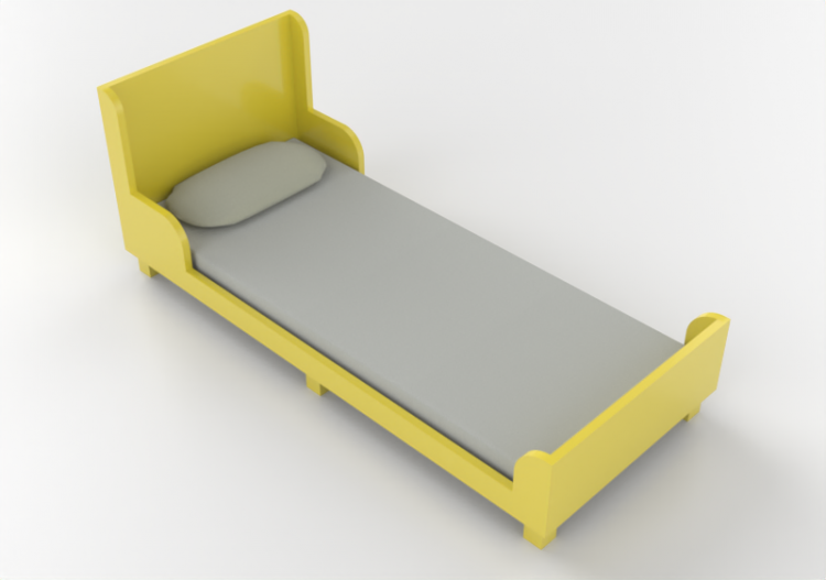 3D Beds - Stackable Bed - ACCA software