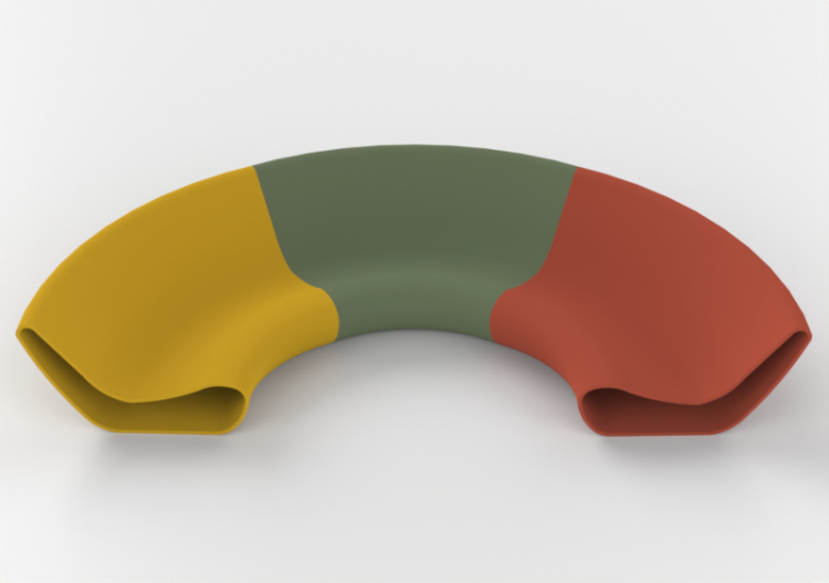 Divans 3D - Sofà multicolores - ACCA software