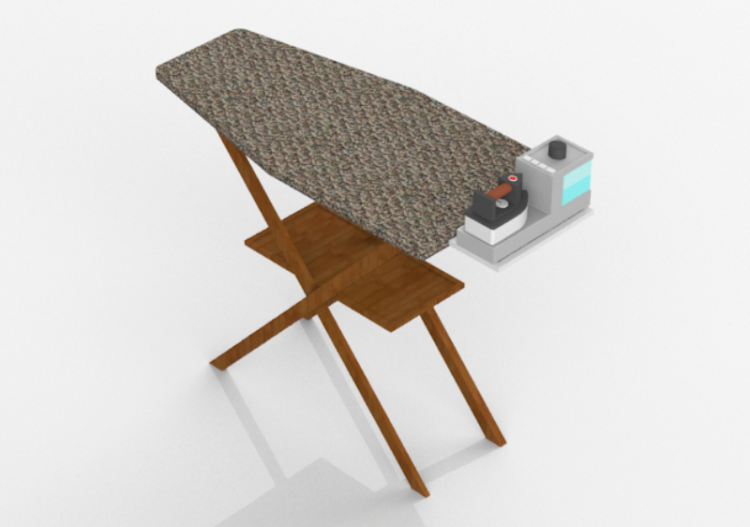 3D Zubehör - Lenti_asse da stiro - ACCA software