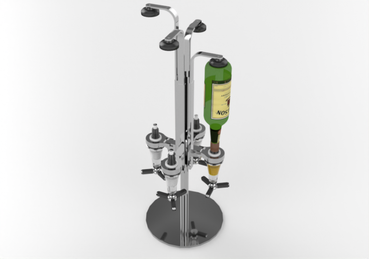 配饰 - Bar tap with pedestal - ACCA software
