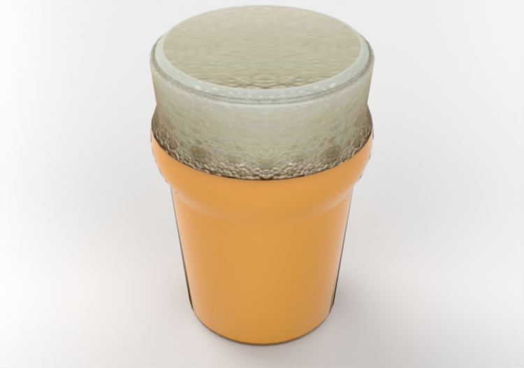 Accessoires 3D - Verre de bière - ACCA software