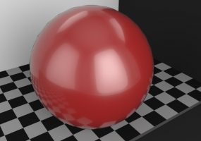 Wood Texture - Signal Red