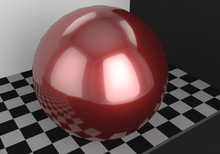 Metal Texture - Signal Red - ACCA software
