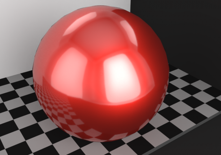 Textura metal - Rojo brillante - ACCA software