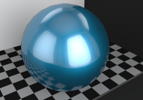 Textura metal - Azul lumionoso