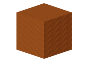 Texture vimini - Marrone fango
