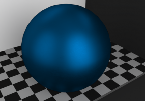 Anodised Alluminium Texture - Signal Blue