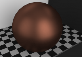 Anodised Alluminium Texture - Signal Brown