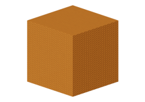 Texture vimini - Marrone ocra