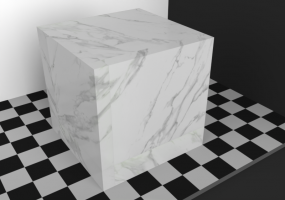 White Calacatta 90x90 layed aligned