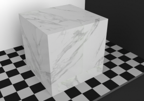 Calacatta bianco 90x90 décalée