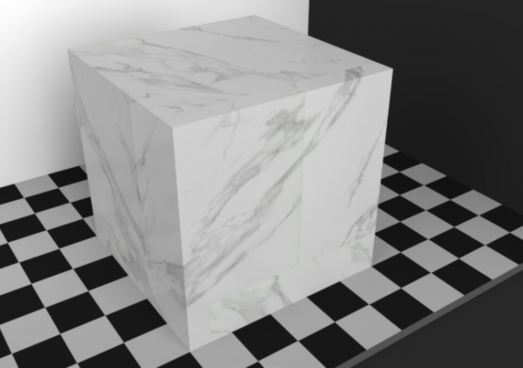 White Calacatta 90x90 layed staggered - ACCA software