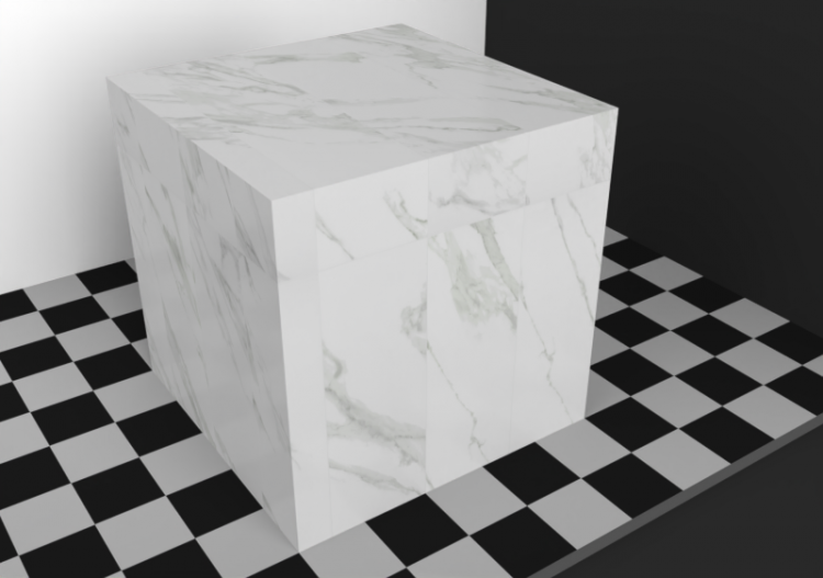 White Calacatta 120x30 layed aligned - ACCA software