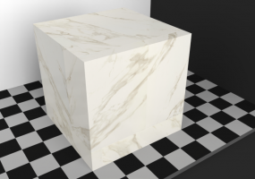 Cream Calcatta 90x90 layed staggered