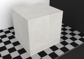 Texture pavés - Grès blanc 90x90 décalée