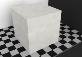 Flooring Textures - White stoneware 45x45 layed staggered