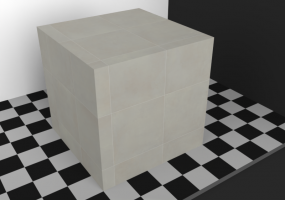 Flooring Textures - Gray stoneware 45x45 layed aligned