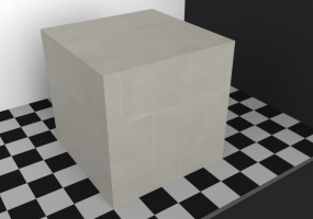Flooring Textures - Gray stoneware 45x45 layed staggered
