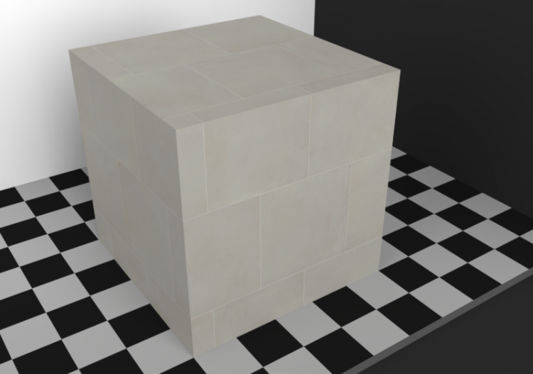 Flooring Textures - Gray stoneware 45x45 layed staggered -...