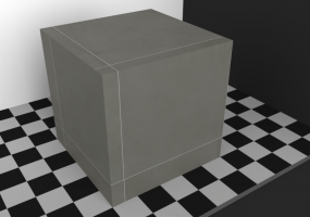 Texture pavés - Grès gris anthracite 90x90 alignée