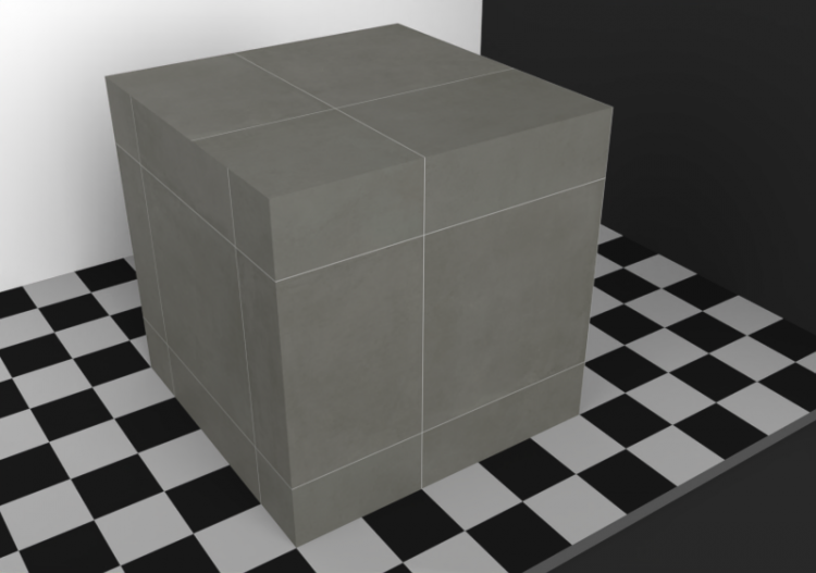 Flooring Textures - Anthracite gray stoneware 60x60 layed...