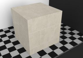 Flooring Textures - Ivory stoneware 45x45 layed staggered