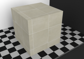 Flooring Textures - Beige stoneware 45x45 layed aligned