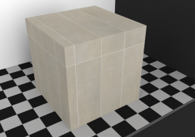Flooring Textures - Beige stoneware 120x30 layed aligned